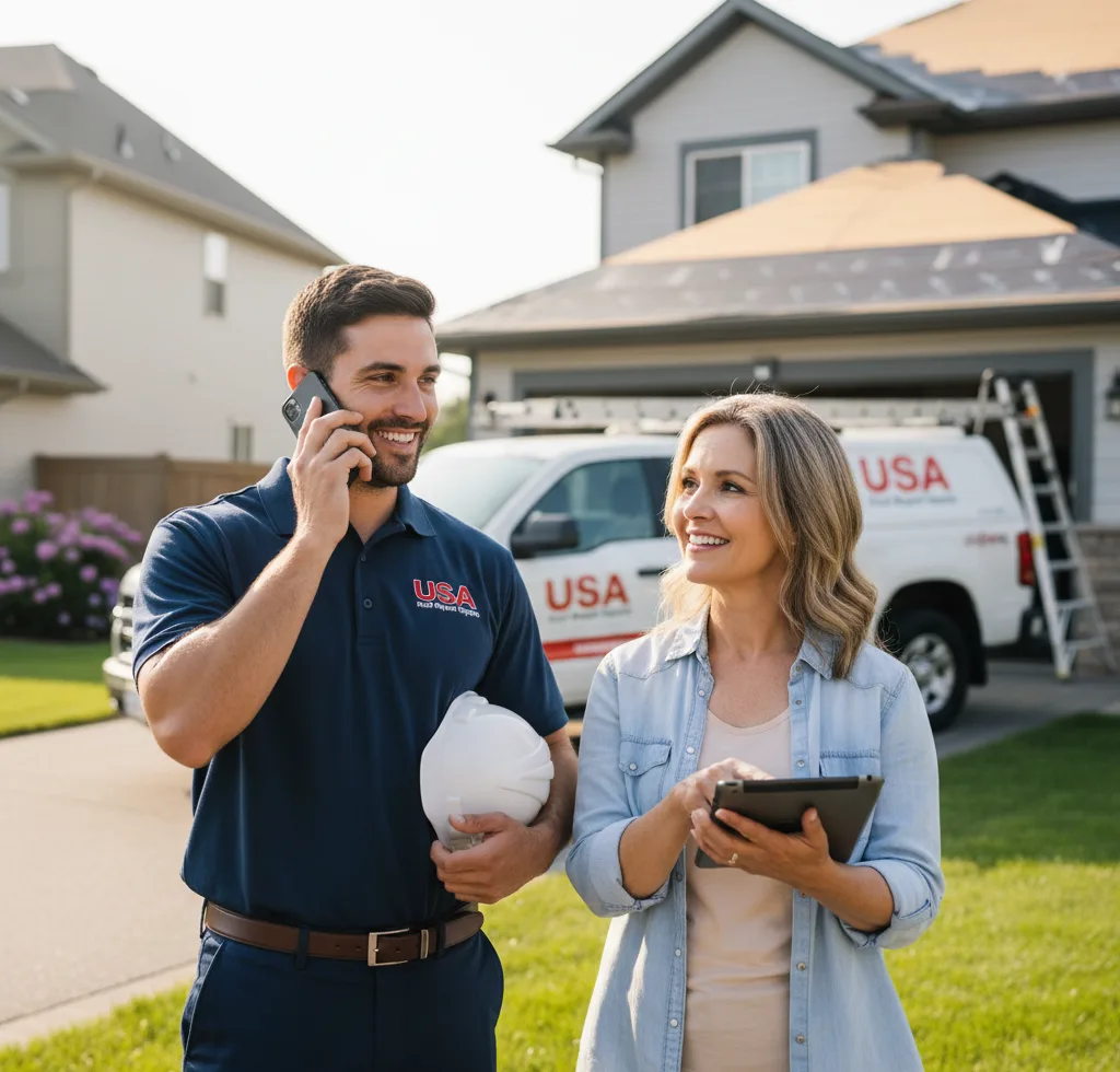 USA Roof Repair Experts customer support in Arlington